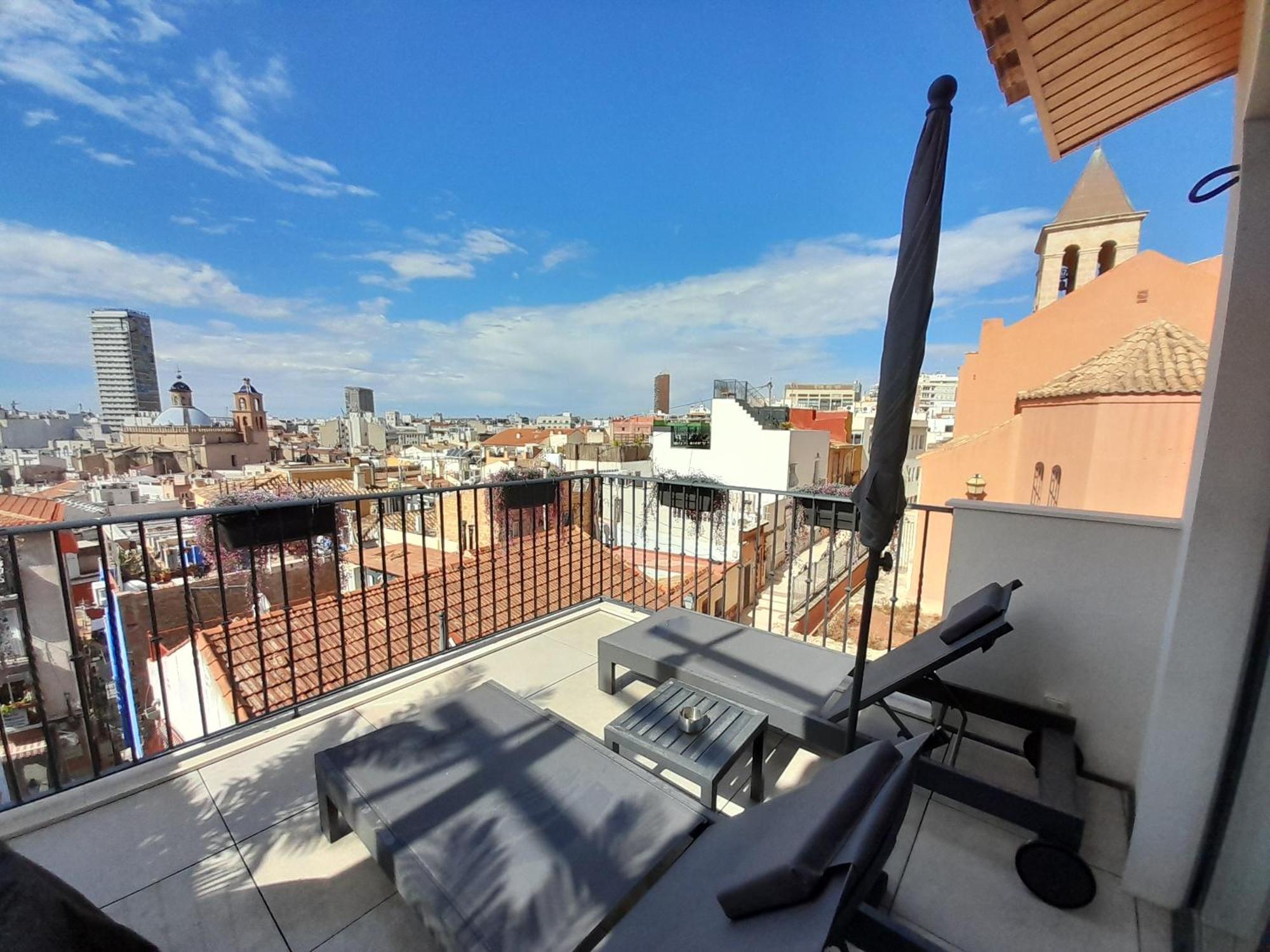 Apartamento Atico Roseta Luxury Alicante Exterior foto