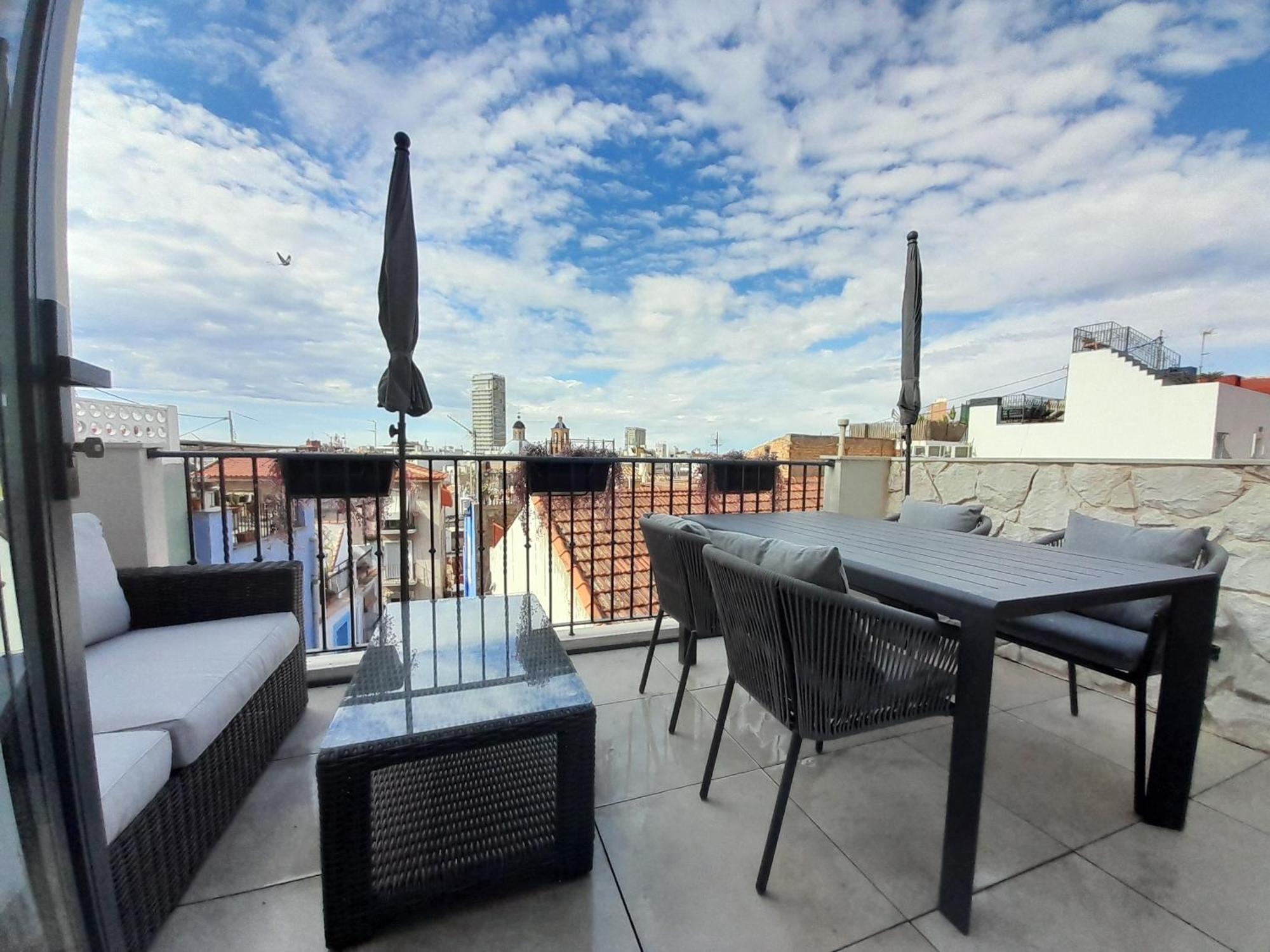 Apartamento Atico Roseta Luxury Alicante Exterior foto